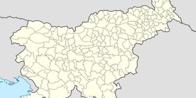 Slowenië kaart plek
